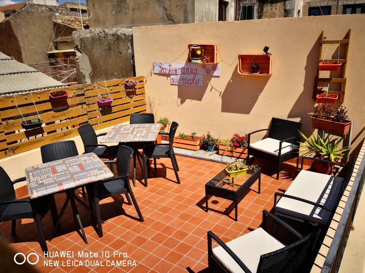 シラクーサ La Terrazza Sul Vicolo Bed & Breakfast エクステリア 写真
